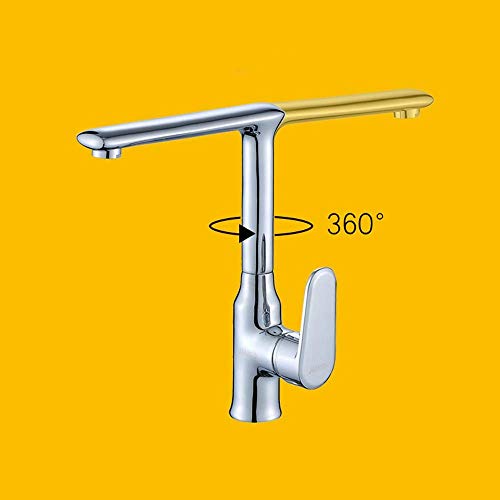 Robinet de cuisine multifonction 360° mitigeur eau chaude et froide