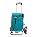 Produktbild ANDERSEN Einkaufstrolley - Royal Shopper Plus Ortlieb petrol 49 L Handwagen, wasserdicht, wetterfest, Aluminium, klappbar, Kugellagerad