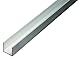 Alberts 474485 U-Profil | Aluminium, natur | 1000 x 20 x 20 mm