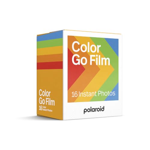 Image of Polaroid Go Color Film - 80 Photos - 5 Double Packs Bulk Film (6205) - Only Compatible with Polaroid Go Camera