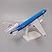 HATHAT Alloy Resin Collectible Airplane Models for: KLM Airlines MD MD-11 Airways Die Casting Aircraft Model Alloy Natural Resin Aircraft Model Toys Decoration Collection 2023 2024