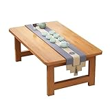 Cette table de sol japonaise peut être utilisée non seulement comme table basse, mais aussi comme table de petit déjeuner, table basse, rebord de fenêtre flottant, table, etc
