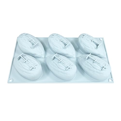 Molde de silicona para postres con forma de nuez realista miniatura 6