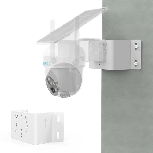 HOLACA Outside Wall Corner Mount for AOSU Security Cameras Outdoor Wireless (SolarCam D1 SE/Lite/Max) and ANSQUE Security Cameras Wireless Outdoor (GU01/SA01)