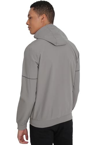 Image of Allen Solly Men Cotton Hooded Neck Jacket