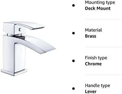 Celala |Bathroom Brass Chrome Basin Sink Mixer Taps with 10 Years Warranty