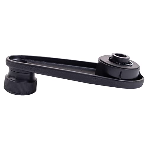 Image of TRQ Window Crank Handle Black Compatible with 2002-2009 International 4300 4300LP