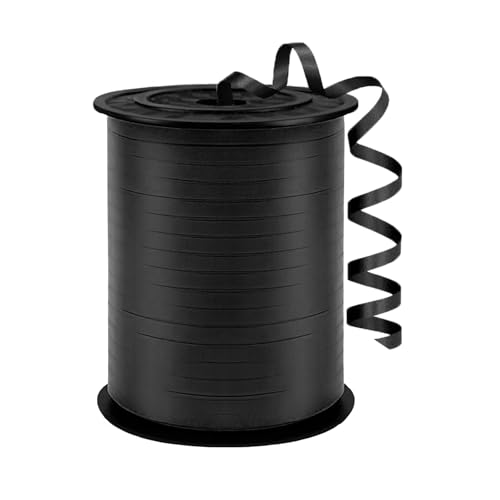 500 Yard Black Curling Ribbon for Birthday Party Festival Decoration and Crafts