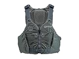Astral, V-Eight Fisher Life Jacket PFD for Kayak Fishing, Recreation and Touring, Pebble Gray, L/XL