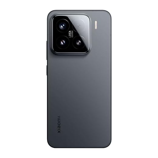 Smartphone Xiaomi 15 5G 12GB/512GB Smartphone 6.36" AMOLED 50MP 5240mAh 90W Snapdragon 8 Elite Negro