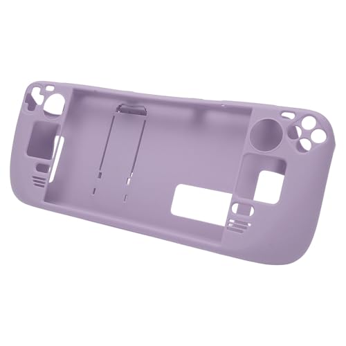 Funda Protectora para Steam Deck, Colorida Funda Protectora para Juegos con Soporte para Dispositivos Portátiles Steam Deck, Material de PC (Purple)