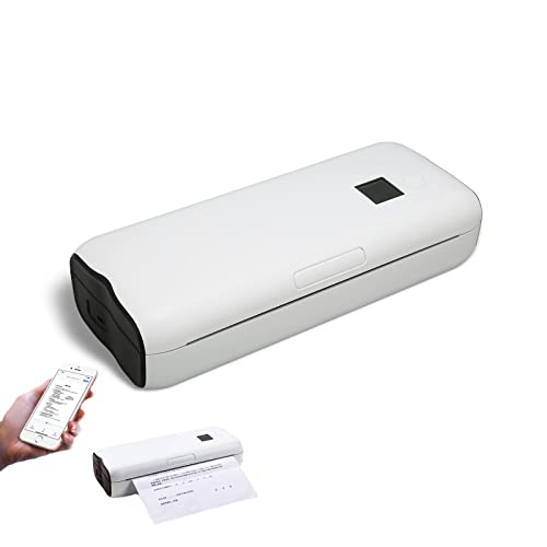 Image of Portable Printers Wireless for Travel, Thermal Tattoo Stencil Printer for Office,Letter Bluetooth Compact Printer for 8.5 inchx11 inch Size