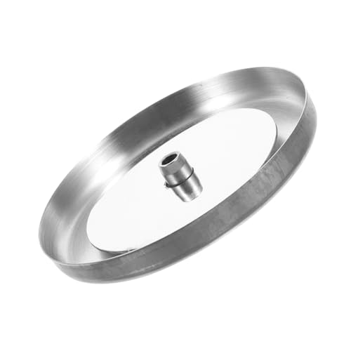 GOOHOCHY 1set Stainless Steel Golf Hole Cup Plate with Flag Practice Putting Cup for Home Backyard Training Golf Accessories for Enhanced Accuracy and Skills Present