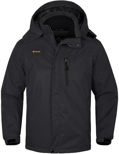 GEMYSE Men's Warm Ski Snow Jacket