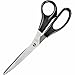 Business Source 65647 Stainless Steel Scissors, Bent, 8-Inch L, Black Handles