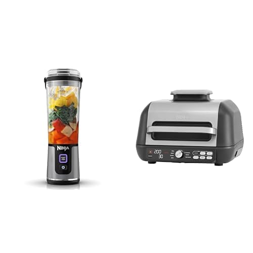 Ninja Foodi MAX PRO Grill avec sonde numérique et blender portable étanche 530 ml