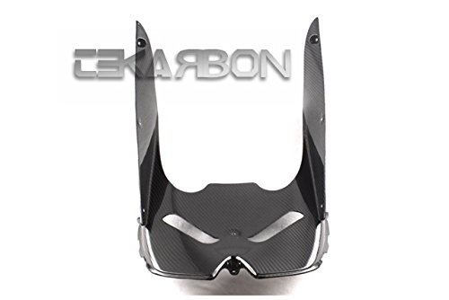 TEKARBON Replacement for Front Under Panel, Kawasaki ZX10R (2008-2010), Carbon Fiber, 2x2 Twill Weave