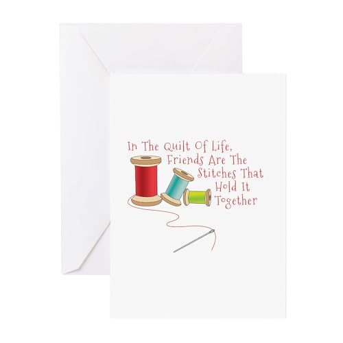 CafePress Quilt Of Life Greeting Cards Greeting Card (20-pack), Note