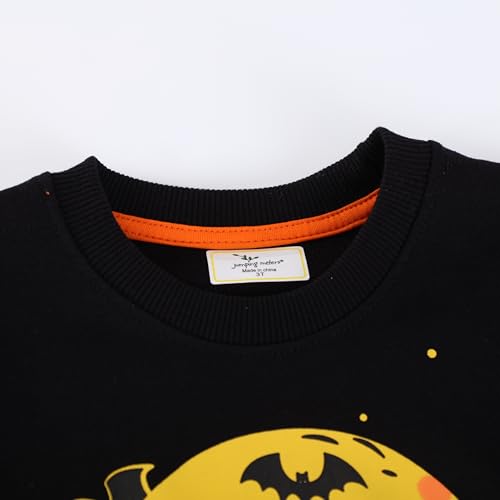 Image of Akyzic Toddler Boys Sweatshirts Cotton Crewneck Truck Shirt Dinosaur Long Sleeve Pullover Tops Tees 2-8T