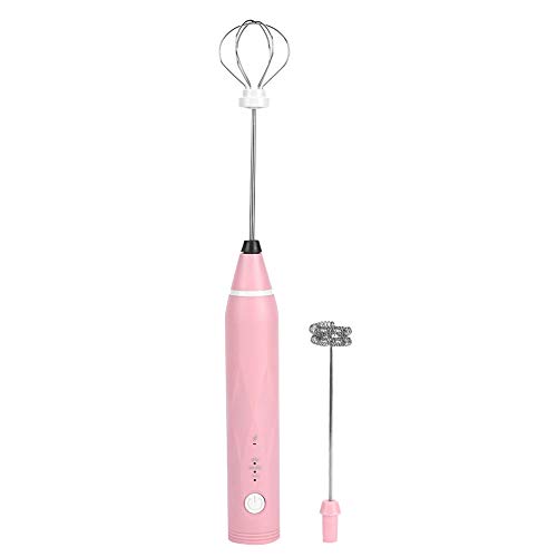 Mini batidor de huevos eléctrico USB espumador de leche de crema recargable con 3 velocidades licuadora de mano… - Imagen 7