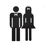 Geruchsaufkleber - Genre Aufkleber für Badezimmer, schwarze Aufkleber, Aufkleber für Damen und Herren.