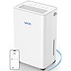 Dehumidifier for Home Basement 30 Pint 2000 Sq Ft 16L Water Tank Powerful Moisture Removal and Humidity Control App Controlled Smart Humidity Control Ideal for Bedrooms Living Room