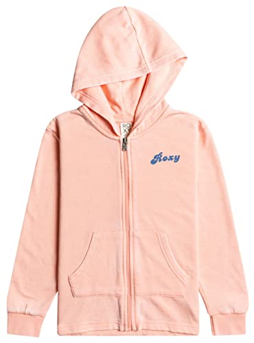 Roxy Big Girls' What I Got Zip Hoody - Peach Bud - XL