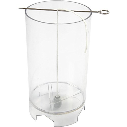 Wick Holders, L: 9 cm, 10pcs, Silver - Image 2