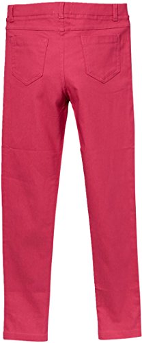 Image of ToBeInStyle Girl's Denim Easy Styling Classic Timeless Everyday Jeans Zip-Up Closure