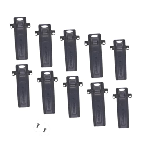 Clips de cinturón para walkie TP UV8D accesorios de sujeción ligeros pack de 10 FVDPWYE
