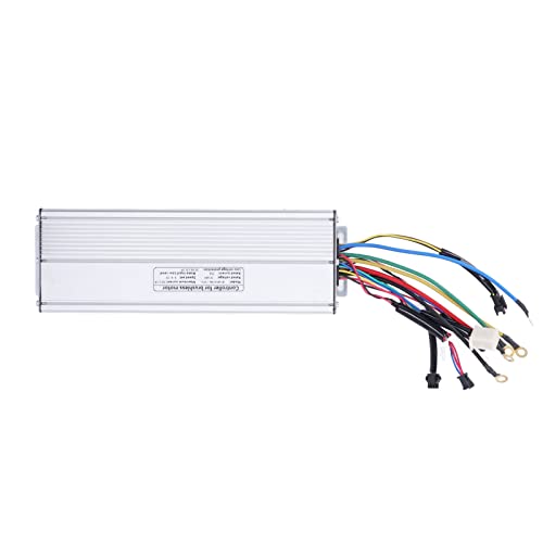 Yctze Controlador de Bicicleta Eléctrica de 50 A, 48 V, Motores sin Escobillas con Cable de Luz de Enchufe, Protección contra Altas Temperaturas, Diseño, Pantallas KT Perfectas
