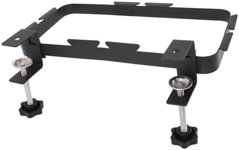 Miniatura 8 de TOPINCN Portable Trash Bag Holder Rack withClamp Enhanced Stability Metal Gabage Plastic Bag Holder for Cabinets Kitchen Outdoors