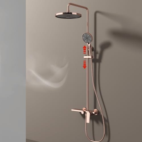 Colonne de douche eau chaude froide ensemble douchette 3 modes - 7