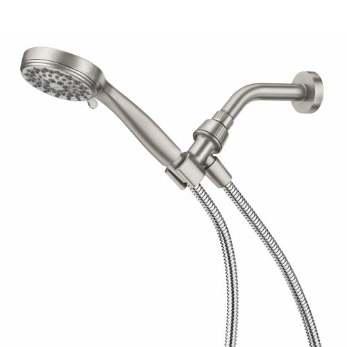 Moen 20091SRN 5-Setting Hand Held Brushed Nickel Spot Resist Shower Head, 2.5 GPM - image 1