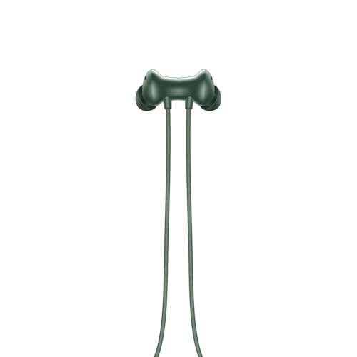 Image of Lynacz Original Bullets Wireless Z2 Neckband Compatible with OnePlus, 10R / 10 Pro /Nord CE 3 Fast Charge Support and Sweat Resistant Bluetooth Earphones (Green)
