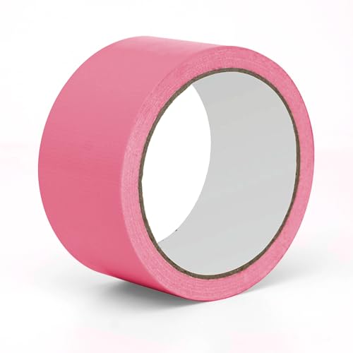 Image of Reniteco Pink Duct Tape- 2 inches x 10 Yards, Waterproof & All-Weather, No Residue, UV Resistant, Heavy Duty for Car, Home & Outdoor Repairs, 1 Roll
