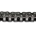 05B-1 Carbon Steel Roller Chain/Chain Connector, Chain Pitch 8mm, Half/Full Buckle Roller Industrial Chain Join Buckle MINGPING (Size : Chain 1.5M-1Pcs)
