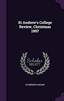Hardcover St Andrew's College Review, Christmas 1907 Book