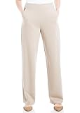 Max Studio Women's Slacks Cropped Wide Leg Pull-On Pants US Medium, Cobblestone