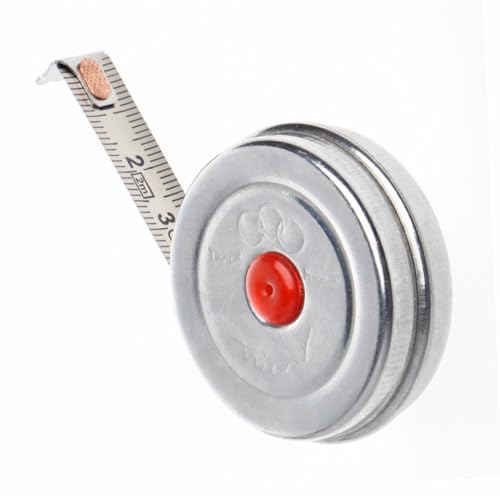 Cinta métrica retráctil de acero inoxidable 2m miniatura 1