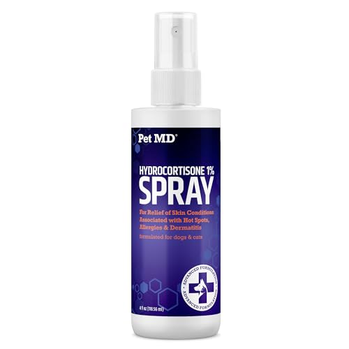 Petmdhydrocortisonesprayfordogscatshorsesitchreliefsprayhotspottreatmentfordogsirritateddryitchyskinallergiesanddermatitisreducestopicalinflammation4oz Urban Country Home Decor Pet md hydrocortisone spray for dogs cats horses itch relief spray hot spot treatment for dogs irritated dry itchy skin allergies and dermatitis reduces topical inflammation 4 oz urban country home decor