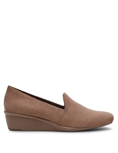 Image of Anne Klein Women's Wedge Pump Wendell, Closed Toe Comfortable Slip-On Business Casual Office Heel