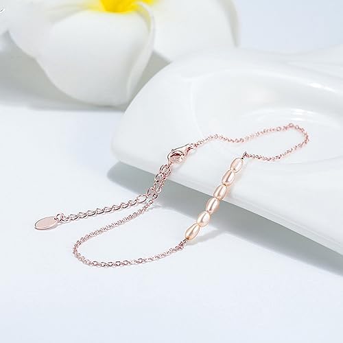 Bracelet De Cheville Argent 925 Avec 6 Disques - Longueur 25cm, Femme