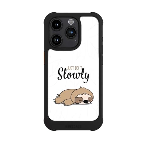 Coque iPhone 15 Pro MagSafe NIVOmax paresseux pour un style décontracté