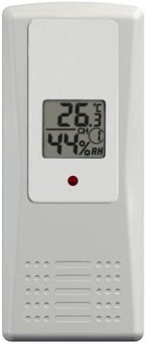 FT007 Radio Thermometer with 1 Outdoor Sensors XXL Display Hygrometer