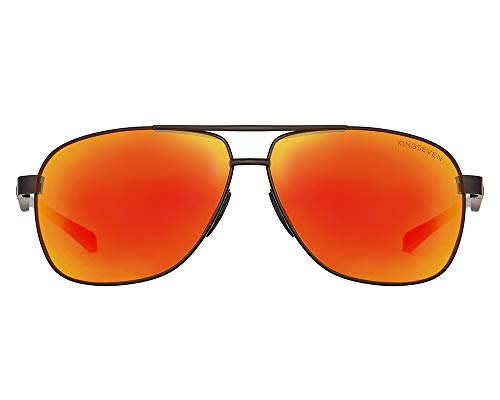 KINGSEVEN Brand Aluminum Magnesium Sunglasses Men's Polarized UV400 Driving Sunglasses Fishing4