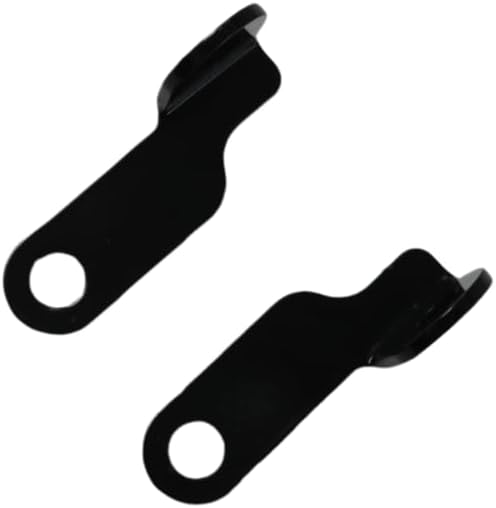 Black Motorcycle Fork Clamp Turn Signal Light Mount Bracket Holder for Harley Davidson Dyna 91-05&Sportster XL 883 1200 97-04