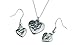 10th Anniversary Pure Tin Pendant and Earring Set