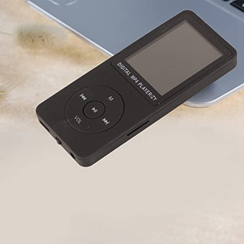 BONKZEBU - BONKZEBU Lecteur de Musique MP4 HiFi à écran Couleur Portable avec Fonction D'album Photo électronique pour Une Utilisation Facile, Conception Légère, pour Les Voyageurs (Noire)