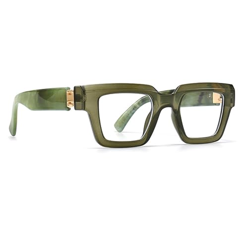 Image of Style Reading Glasses for Women Men, Fashion Square Blue Light Blocking Readers L05